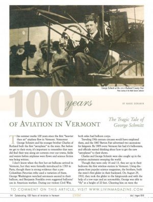 George Schmitt  airman 1913 pag1