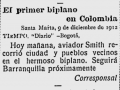1912 Dic 9 Santa Marta