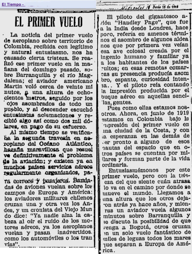 Barranquilla, 15 Junio 1919